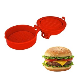 Burger Press for Hamburgers, Patty Press for Filling and Shaping, DIY Minced Meat and Vegetables, Patties Press for Perfect Burgers, Bulets, Meatballs, Grill Accessories (10 cm)