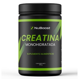 Creatina Alta Pureza 90 raciones, 5g por ración, 450g, Creatina Monohidratada, Creatine, Pre Entreno Creatine Monohydrate, Monohidrato de Creatina USDA-Nuboost