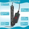 SEAOURA Small Aquarium Heater, 50W Mini Fish Tank Heater, Adjustable