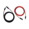 Timunr 1 Pair 15 Ft Solar Panel Extension Cable Wire