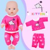 K.T. Fancy 5 Sets Baby Doll Clothes for 14-18 Inch