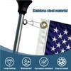 50 Pcs Boat Antennas Flag Pole Clips - Marine Spring