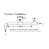 LKB-01D Water Flow Switch - 250V 15A, Two Way, IP54,