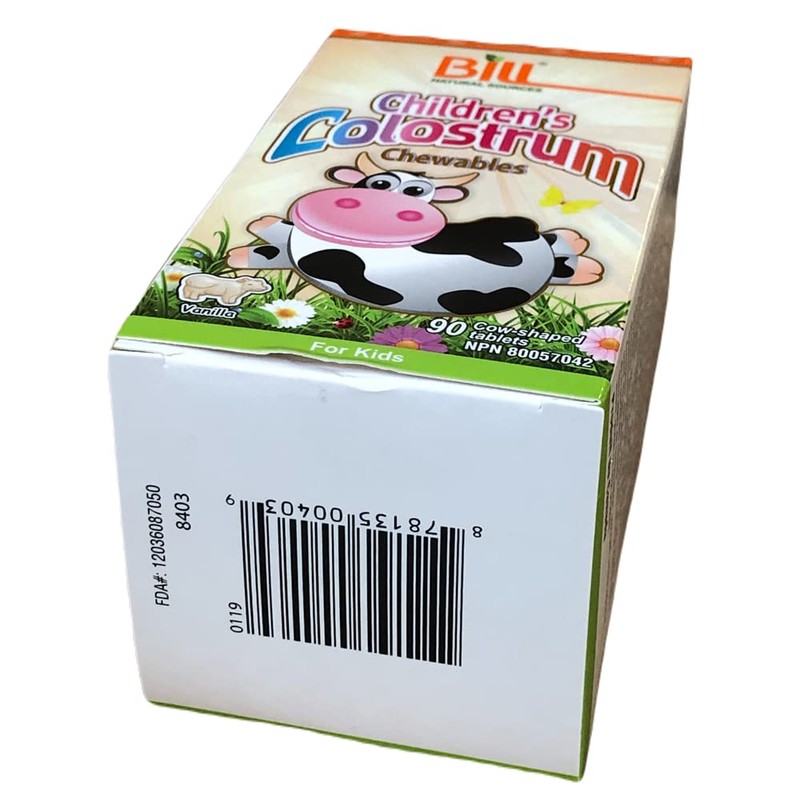 Bill Beauty Children's Colostrum, 90 chewables