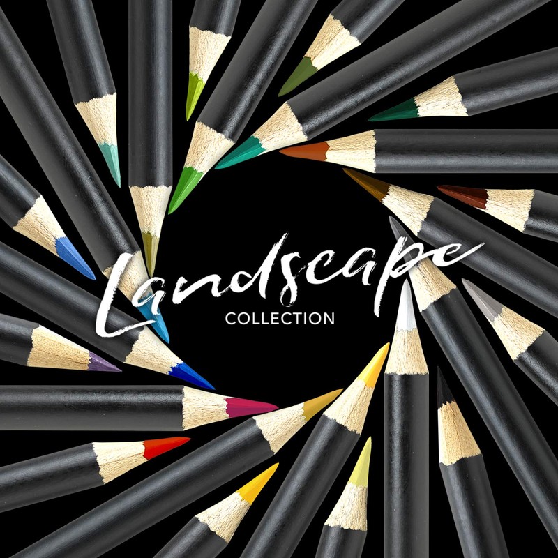 Castle Arts Coloured Pencils Set, Pack of 24