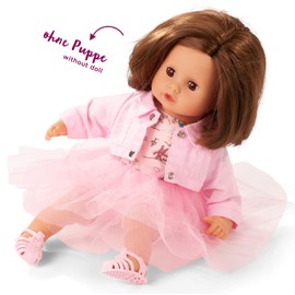 Götz Little Beauty 3403253 Baby Suit Doll Clothing Size S 4-Piece Clothing and Accessory Set for Baby Dolls from 30 - 33 cm