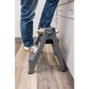 Performance Tool W85040 Heavy Duty 2-Step Folding Ladder, 300lb Weight
