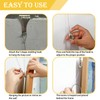 Picture Rail Hooks and Wire Hanging System,Sunxer Tool Picture Hanging