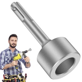 SDS Plus Ground Rod Driver for All SDS Plus Hammer Drills Steel, Heavy Duty SDS Plus Ground Rod Bits Driver Socket for Rotary Hammer Drill (21mm)