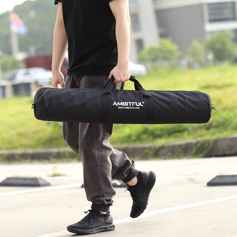 AMBITFUL Tripod Carrying Case Bag 39in/100cm Shoulder Strap Padded Carrying
