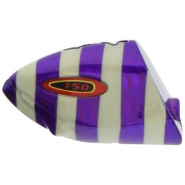 Jackall Replacement Hook Anchovies Dragon Tenya Head No. 50 Purple/Glow Stripe