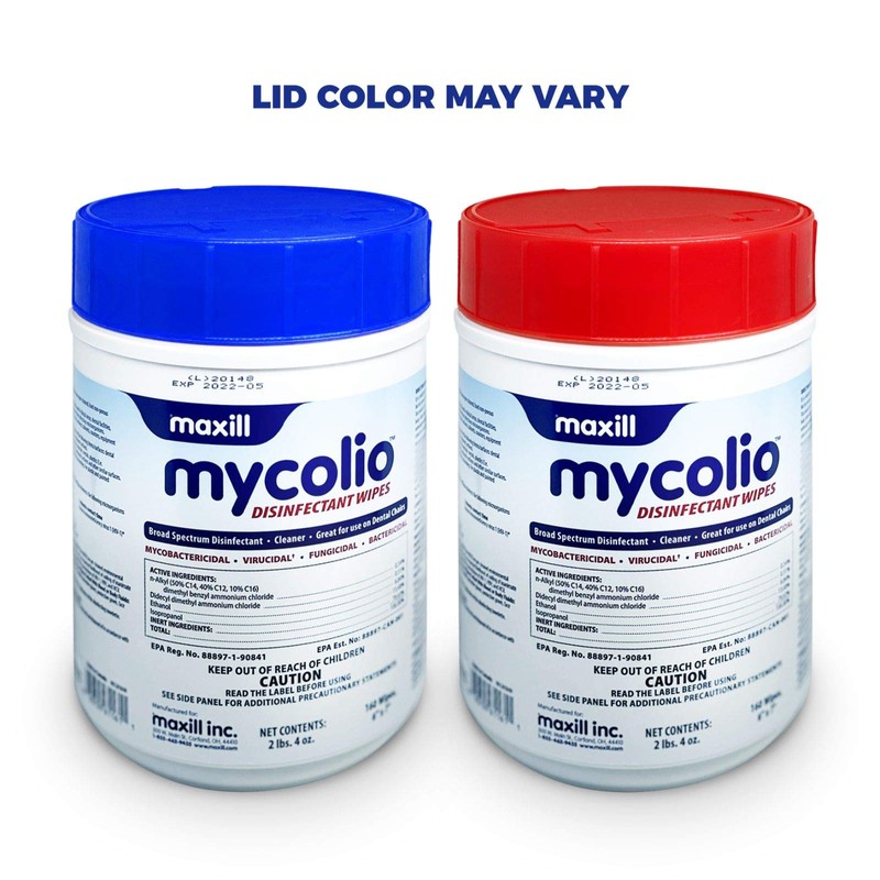 Mycolio Hospital Grade Disinfectant Wipes - 160 Wipes - 6"