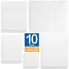 FIXSMITH Stretched White Blank Canvas- Multi Pack 4x4",5x7",8x10",9x12",11x14" (2 of