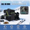 Hikeen Ski Boot Bag, 40L Breathable Padded Snowboard Boot Bag