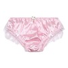 Satini Frilly Sissy Soft Lace Knickers Briefs Satin Panties (Baby