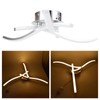 18W 105LED Ceiling Light Wavy Ceiling Lamp for Living Room
