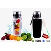 willceal Fruit Infuser Water Bottle 32oz Durable, Large - BPA