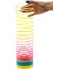 Reburujo - Juguete Resorte Gusano Slinky Toy Plastico Arcoiris (Multicolor)