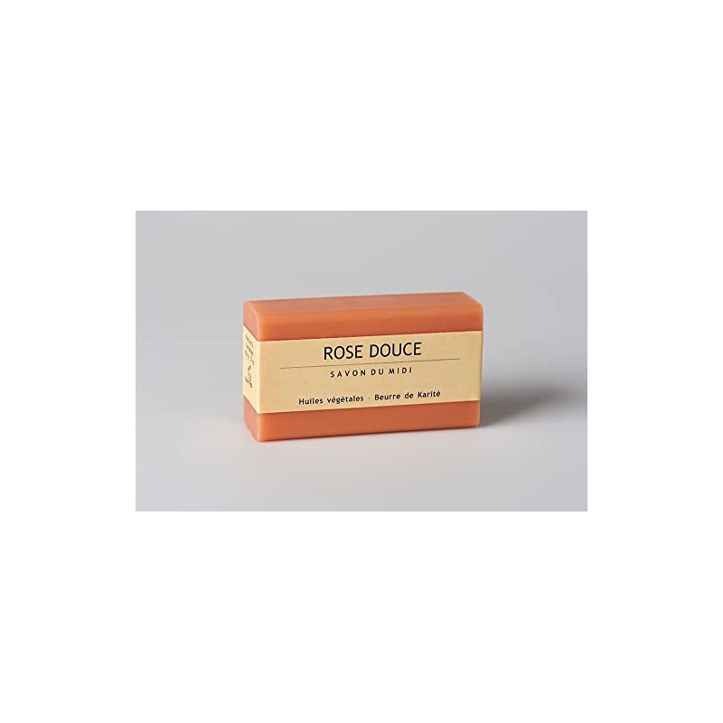 Savon du Midi Organic Soap with Karité Butter Rose Douce