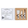 Santa Barbara Design Studio Cheese Knives Gift Set White &