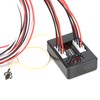 12 LED Flashing Bright Light Strobe Lamps Kit System for