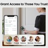 GHome Smart Fingerprint Door Lock, 4 in 1 Smart Fingerprint