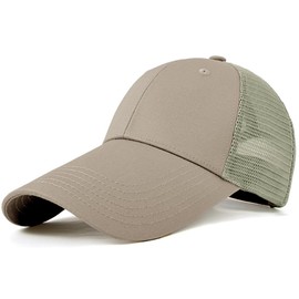 Laquest Large Size Long Brim Mesh Cap, Hat, Max 24.8 inches (63 cm), Long Brim Baseball Cap, Men's, Women's, lavender grey