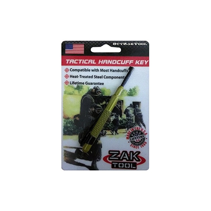 Zak Tool ZT-13-YLW Aluminum Pocket Key, Yellow