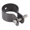 Alberts 655143 Clamp for Struts, Galvanised, Anthracite-Metallic Plastic-Coated, Clamp Diameter