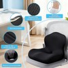 Cojín para Silla Respaldo de Oficina Cojín Ortopedico para Coxis