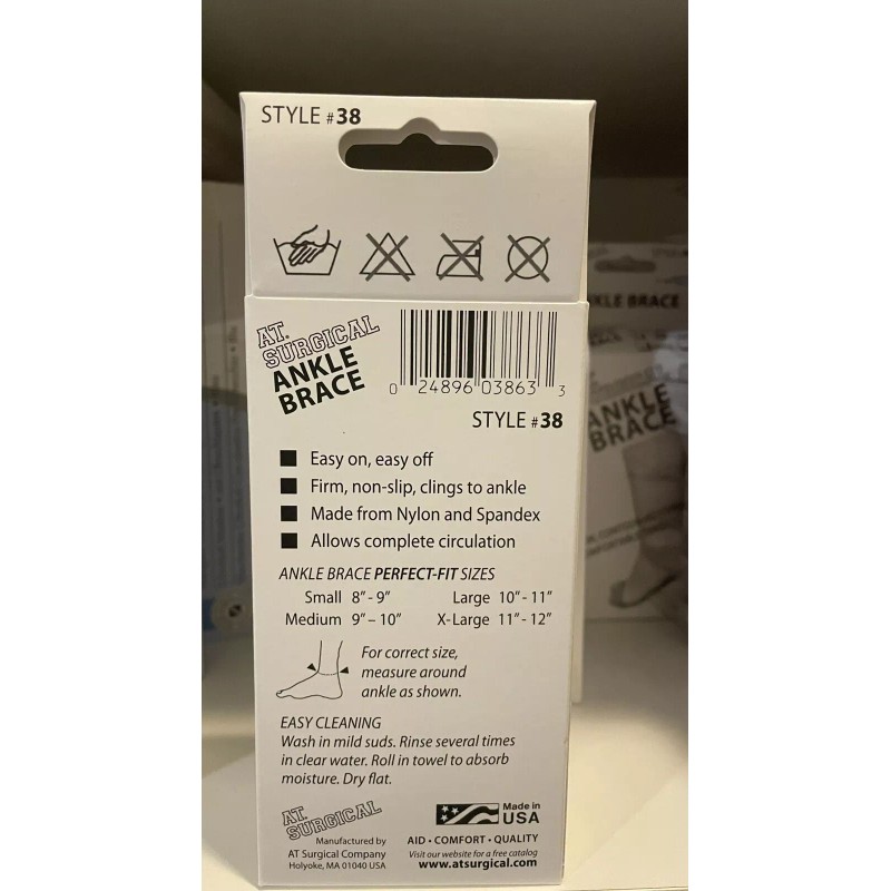 AT Surgical Ankle brace Pull on *Great Ankle Support For