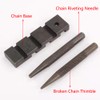 Chainsaw Chain Breaker Tool, 3Pcs Pocket Chain Saw Rivets and