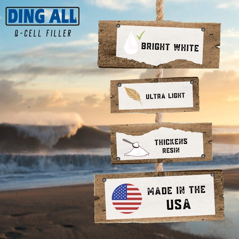 Ding All Q-Cell Filler- 12 oz. Bag (1.3 Cups by
