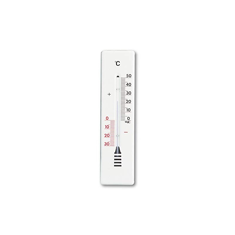 TFA Dostmann Analogue Indoor/Outdoor Thermometer Metal Weatherproof 26 cm High