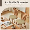 OVOV Chair Cushions for Dining Chairs Set of 4 Beige