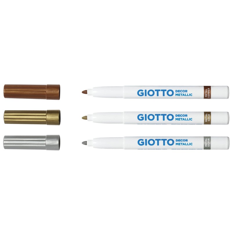 Giotto Metallic Ink Marker (Pack of 24)