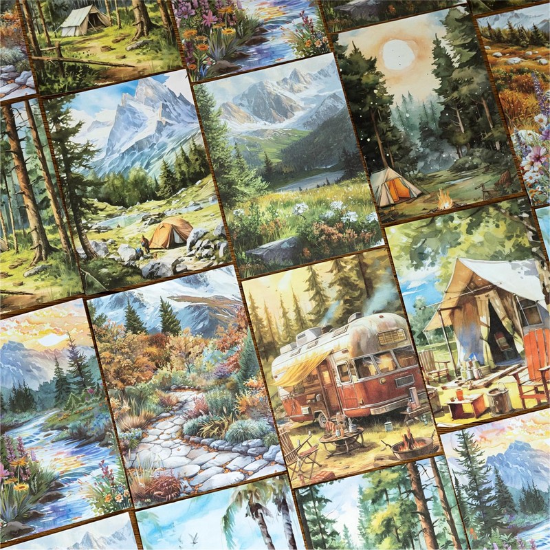 Arpaper Collage Material Design Paper Assortment (Sunlight)