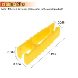 GAOLAOSY Automotive Fuse Puller Tool, Plastic Car Fuse Extraction Tool, Mini Standard Blade Fuse Insertion Clip Remover, Universal Vehicle Maintenance Kit for Replacing Car Fuses (3PCS)