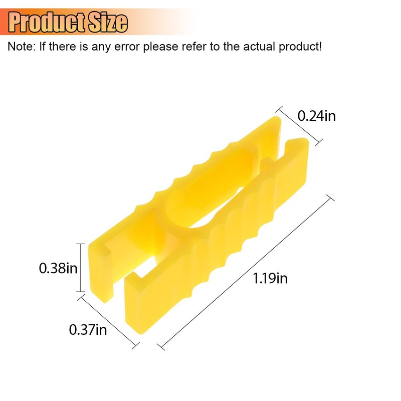 GAOLAOSY Automotive Fuse Puller Tool, Plastic Car Fuse Extraction Tool,