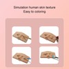 Eye Makeup Practice Board Open Close Eyes Reusable Silicone Mannequin