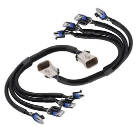 2Pcs Ignition Coil Wire Harness Connector Compatible with GM LQ9 LQ4 LS2 LS3 LS7 LSX 5.3 6.0 6.2 7.0 and The Coil Packs Found on Most Truck