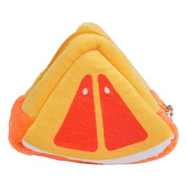 Hsthe Sea 3 Pieces Mini Purses Set, Cute Kawaii Coin Bags, Mini Plush Purses with Zipper in Animal and Fruit Design, Adorable Cosmetic Bag for Women, Ideal for Teen Girls