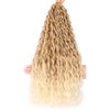 Long Curly Crochet Braids Women Soft Fashionable Delicate Synthetic Braiding