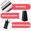 SGERUFZ 5 Piece Professional Screw Extractor Set, Left Extractor Set,