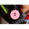 Handmade Perler Bead Keychains Kirby Franchise Pink Glow-in-the-Da