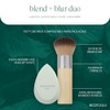 ECOTOOLS, Blend + Blur Dúo, Brocha y Esponja para Maquillaje,