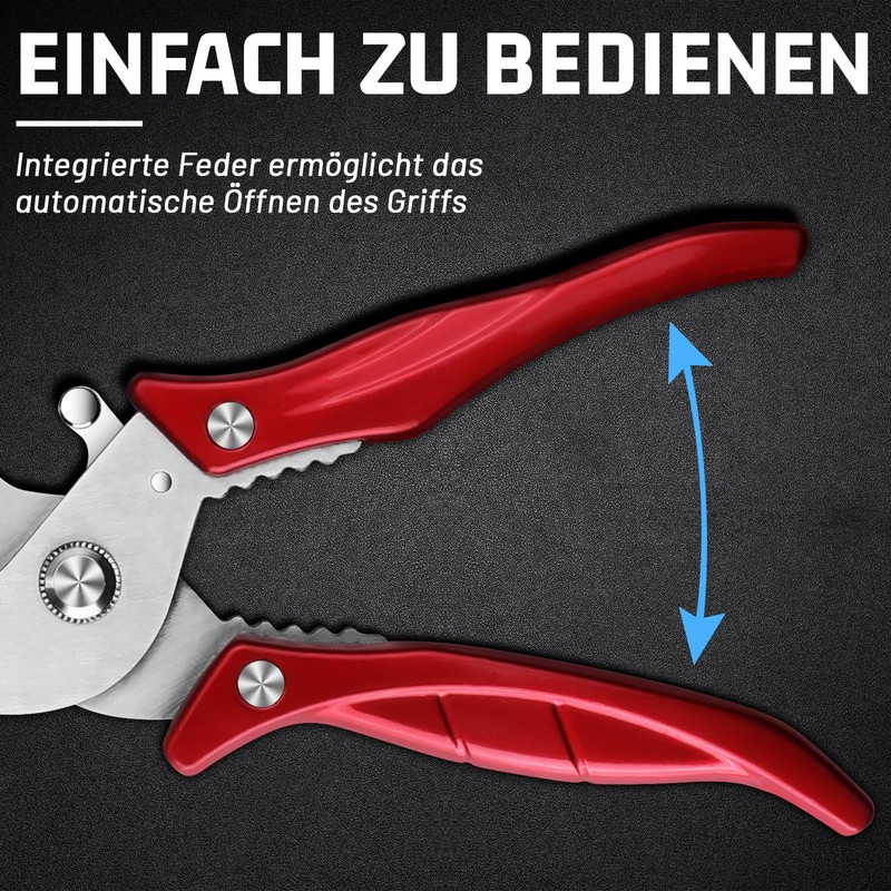 Plys Poultry Shears High Performance Kitchen Scissors Sharp: Household Scissors