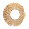 Raffia Wall Decor Portable Textured Appearance Wall Hanging Environmental Friendly