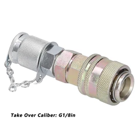 Hydraulic Pressure Test Coupling Kit Interconnect Test Points Hydraulic Test Adapter Quick Coupling Connector