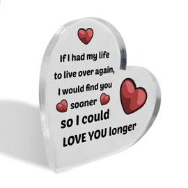 Red Ocean Valentines Day Gift For Girlfriend Boyfriend Husband Wife Find You Sooner Love You Longer Gift For Anniversary Gift For Him Her Romantic Gift For Couple Keepsake